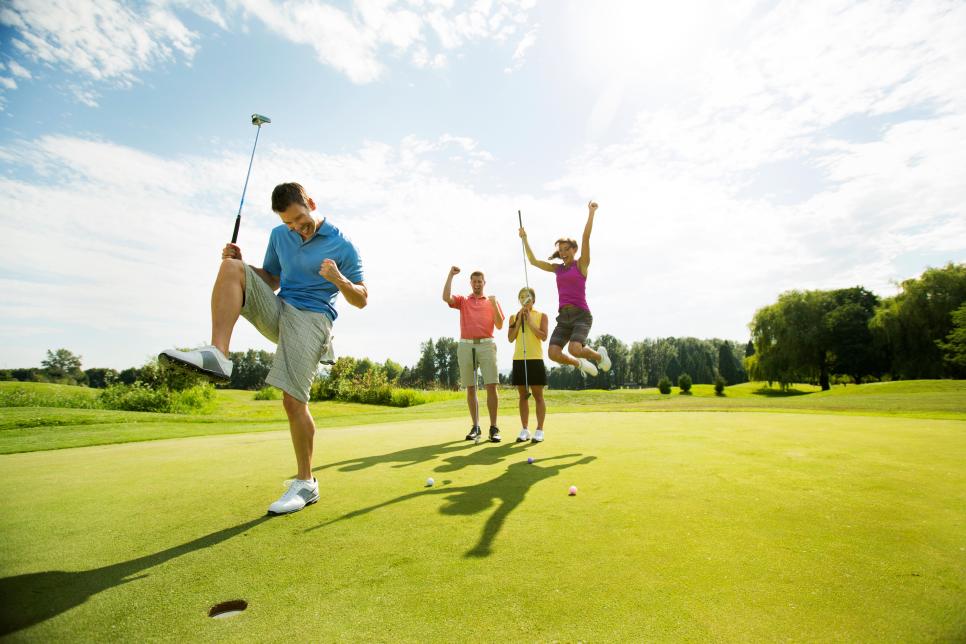 Träffa nya vänner på golfbanan