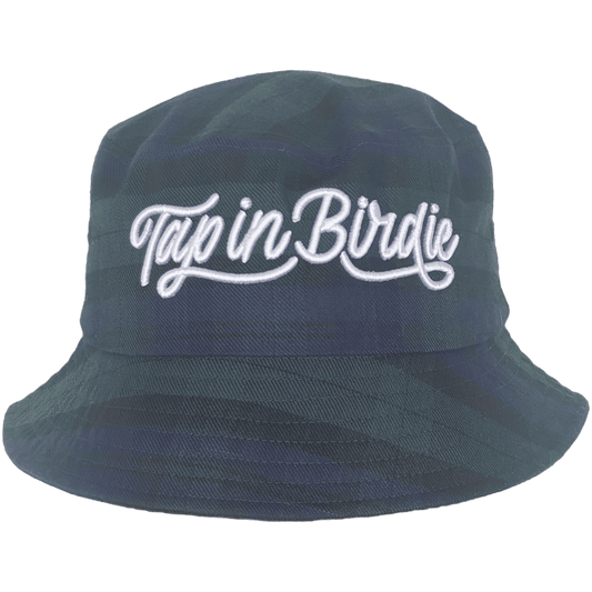 Bucket Hat blå/grön